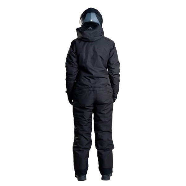 Ensemble de Motoneige The One V2 Femme/Jethwear/noir, de dos