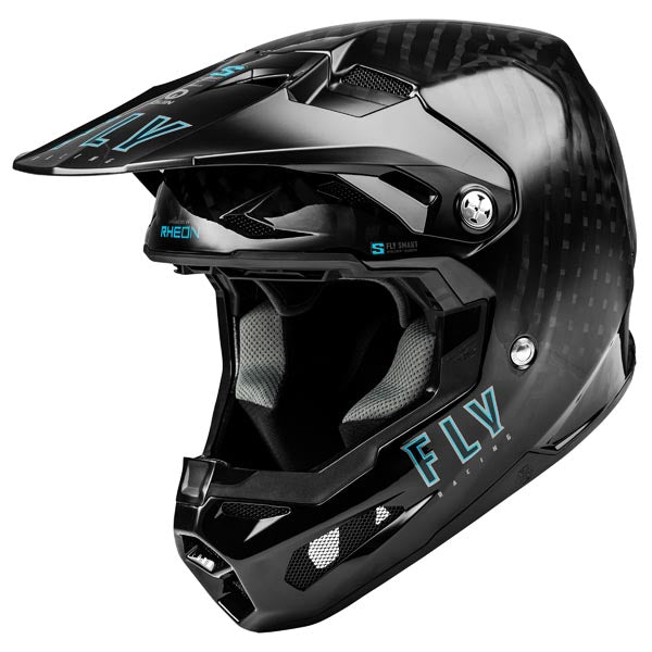 Casque de Motocross  Formula Carbon Noir, côté gauche