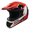 Casque de Motocross RAID MX Junior Rouge||MX RAID Dirtbike Helmet youth Red