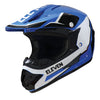 Casque de Motocross RAID MX Junior Bleu||MX RAID Dirtbike Helmet youth Blue