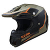 Casque de Motocross RAID MX Junior Vert||MX RAID Dirtbike Helmet youth Green