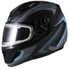 Casque Modulaire de Motoneige MD04 Ambition Bleu/Gris