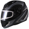 Casque Modulaire de Motoneige MD04 Ambition Noir/Gris