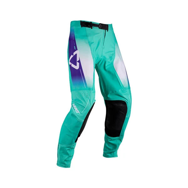 Pantalon de Motocross 4.5 Lite - V26 Mauve/Bleu, de côté