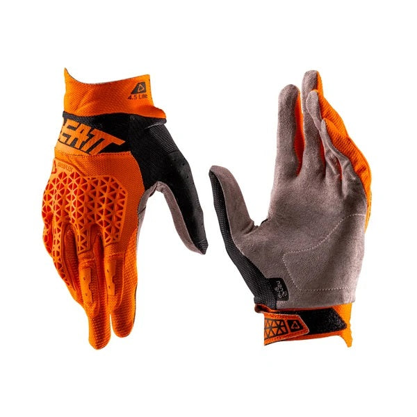Gants de Motocross 4.5 Lite Leatt Orange en paire