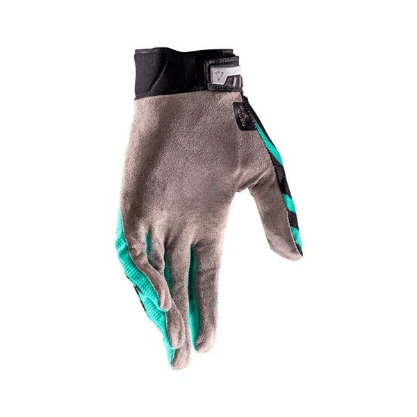 Gants de Motocross 2.5 X-Flow Junior Leatt Turquoise, extérieur