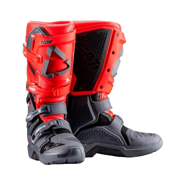 Bottes de Motocross 5.5 Flexlock Enduro Leatt Rouge/Noir en paire