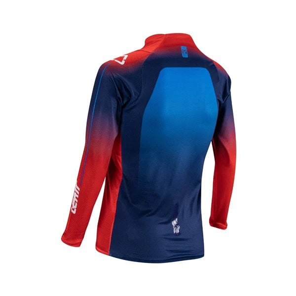 Chandail de Motocross MX 4.5 Junior Bleu/Rouge, arrière