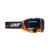 Lunette de Motocross Velocity 5.5 Leatt Bleu/Orange, de face