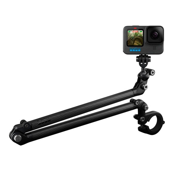Bras d’Extension Boom et Fixation de Guidon pour Caméra GoPro