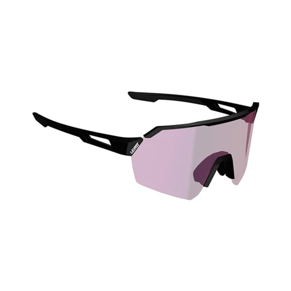 Lunette de soleil Rideviz Lite – Iriz Cryztal Leatt Noir/ Mauve, de profil