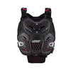 Plastron de Moto 4.5 Hybrid Femme/Leatt/Noir, de face