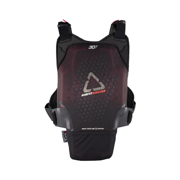 Plastron de Motocross 3DF Airfit Evo Leatt Noir, arrière
