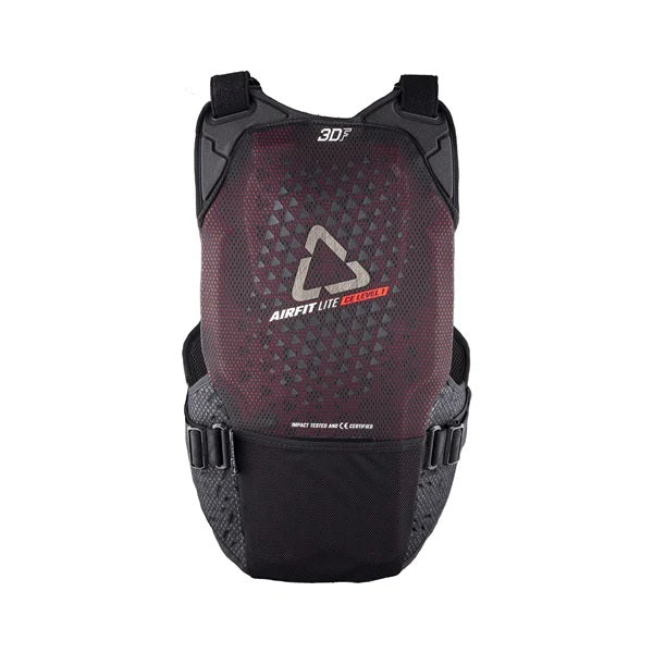 Plastron de Motocross 3DF Airfit Evo Lite Leatt Noir, arrière