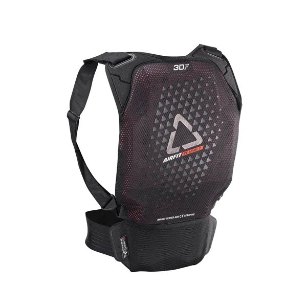 Protection Dorsale de Motocross 3DF Airfit Evo V26 Leatt Noir, vue 3/4