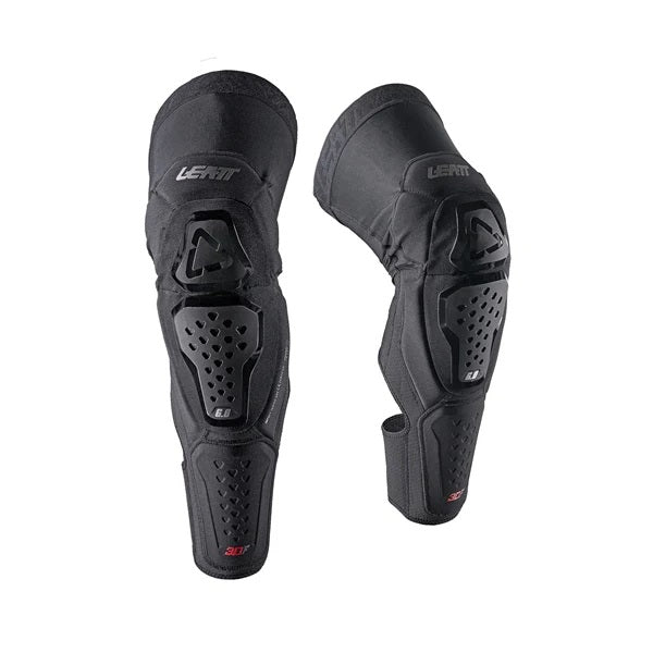 Protège-Genoux de Motocross 6.0 Evo Ext Leatt Noir, paire 