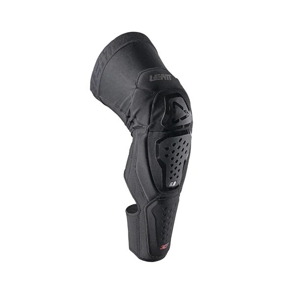 Protège-Genoux de Motocross 6.0 Evo Ext Leatt Noir, de profil