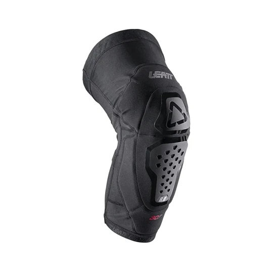 Protège-Genoux de Motocross 6.0 Evo Leatt Noir, de profil
