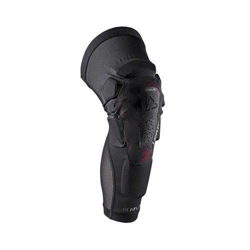 Protège-Genoux de Motocross Reaflex Ultra-Lite EXT Laett Noir, de profil