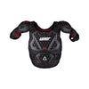 Plastron de Motocross 1.5 Mini Pro Leatt Noir, de face 