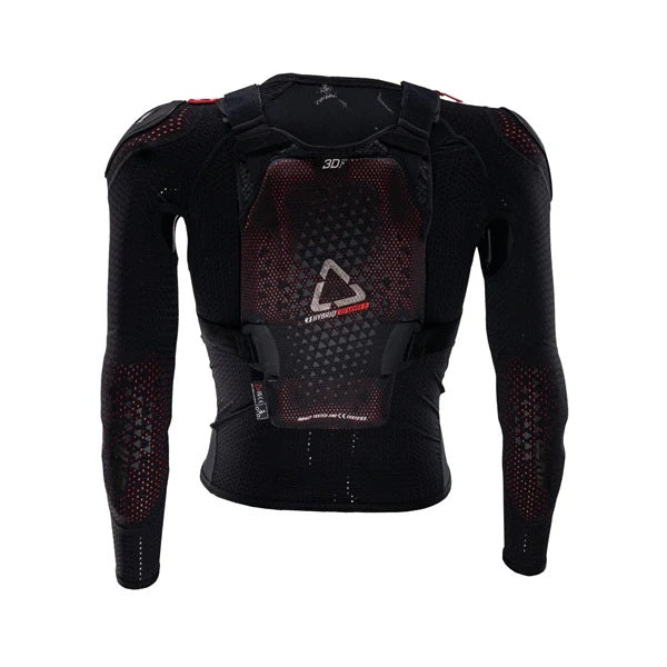 Protection de corps 4.5 Hybrid Junior Leatt Noir, de face 