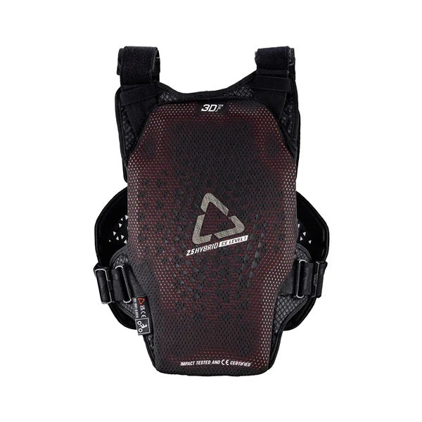 Plastron de Motocross 2.5 Hybrid Junior Leatt Noir, arrière