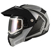 Casque Modulaire Intégral de Motoneige GMAX MD74 Lancer Noir/Gris