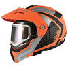 Casque Modulaire Intégral de Motoneige GMAX MD74 Lancer Orange/Gris