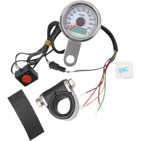Mini Electronic Speedometer with Odometer/Tripmeter
