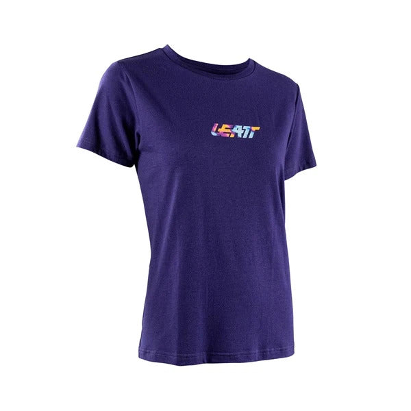 T-Shirt Core Femme/Leatt/bleu, de face