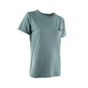 T-Shirt Core Femme/Leatt/Gris vert, de face