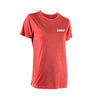 T-Shirt Tech Femme/Leatt/rouge, de face