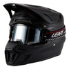 Casque de Motocross 8.5 V27 - Lunette incluse/Leatt; noir lustré, de profil
