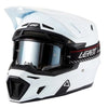Casque de Motocross 8.5 V27 - Lunette incluse/Leatt; blanc, de profil