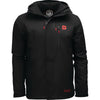 Manteau Tour Thor noir, de face