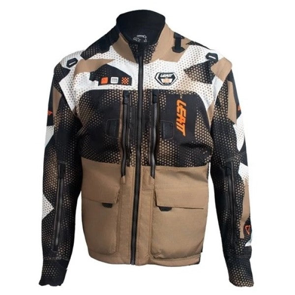 Manteau Enduro 5.5 Kaki de face