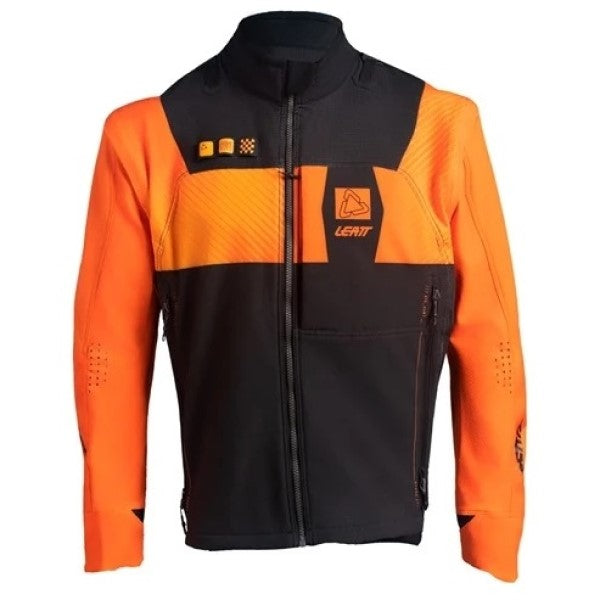 Manteau Enduro 4.5 Orange de face