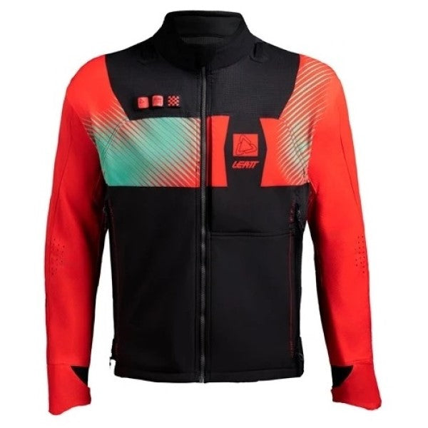 Manteau Enduro 4.5 Rouge de face