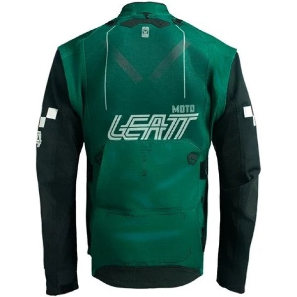 Manteau Enduro 4.5 X-Flow Leatt vert, de dos