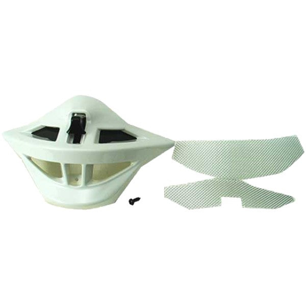 Évent Buccal pour Casque Dualsport GM11 Blanc avec ses composants