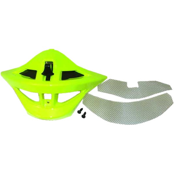 Évent Buccal pour Casque Dualsport GM11 Haute-Visibilité avec ses composants