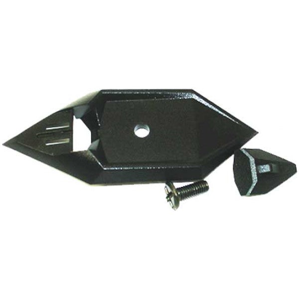 Évent supérieur pour Casque de Moto GM11 Noir de face