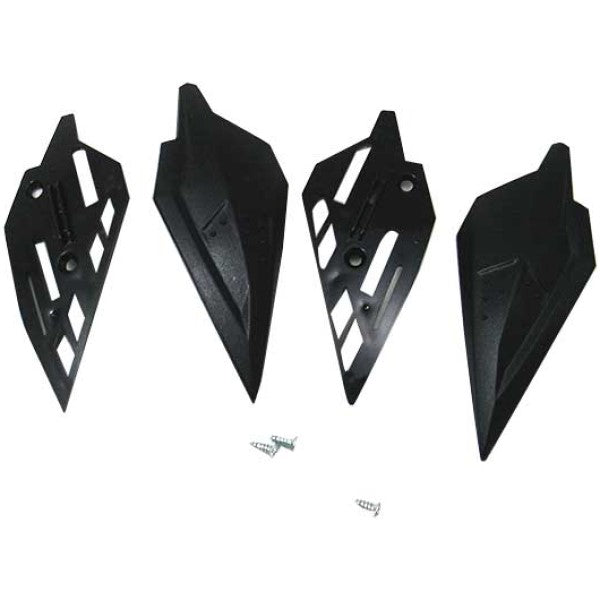 Évents Avant Supérieur pour Casque Intégral de Moto GM49 pièces séparées