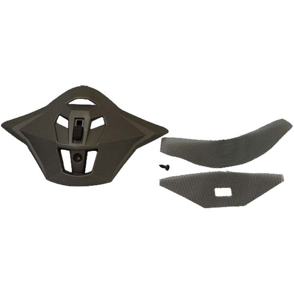 Évent Buccal pour Casque Dualsport GM11 Titane Mat avec ses composants