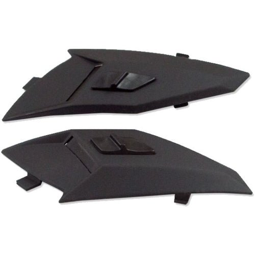 Évent Avant Supérieur pour Casque Ouvert OF77 Noir Mat en paire