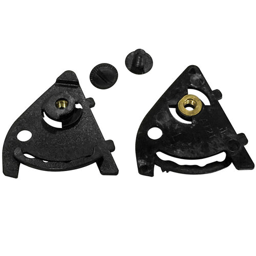 Plaques à Cliquet pour Visière GMAX AT21 Noir