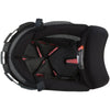 Doublure pour Casque Intégral FF49 Noir/Rouge intérieur