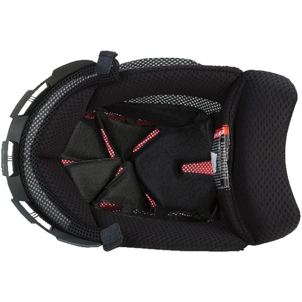 Doublure pour Casque Intégral FF49 Noir/Rouge intérieur