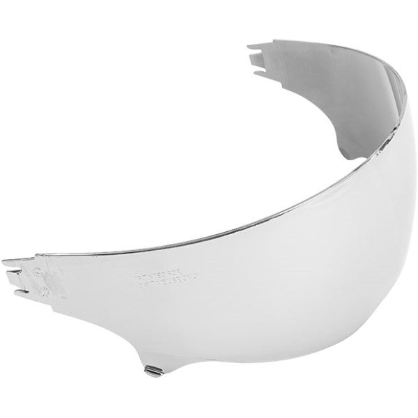 Visière de Moto HH75 Solid Argent incliné de gauche