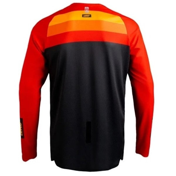 Chandail de Motocross 4.5 Enduro Rouge de dos
